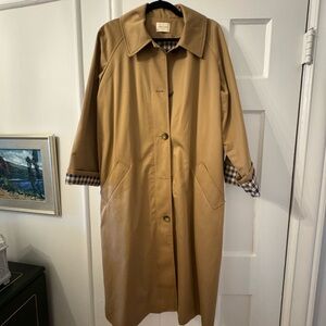 Sezane Camel Women's Trench Coat